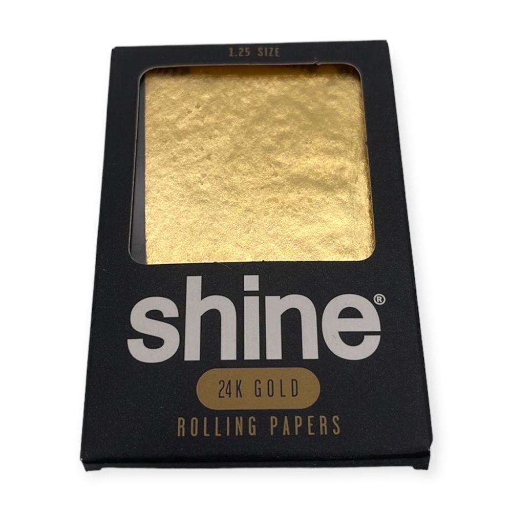 NIB SHINE 24K Gold Papers - 1.25 size